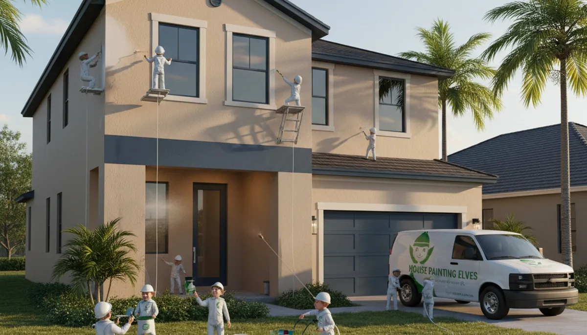 Professional house painting service in Clearwater, FL by PaintingClearwaterFL.com