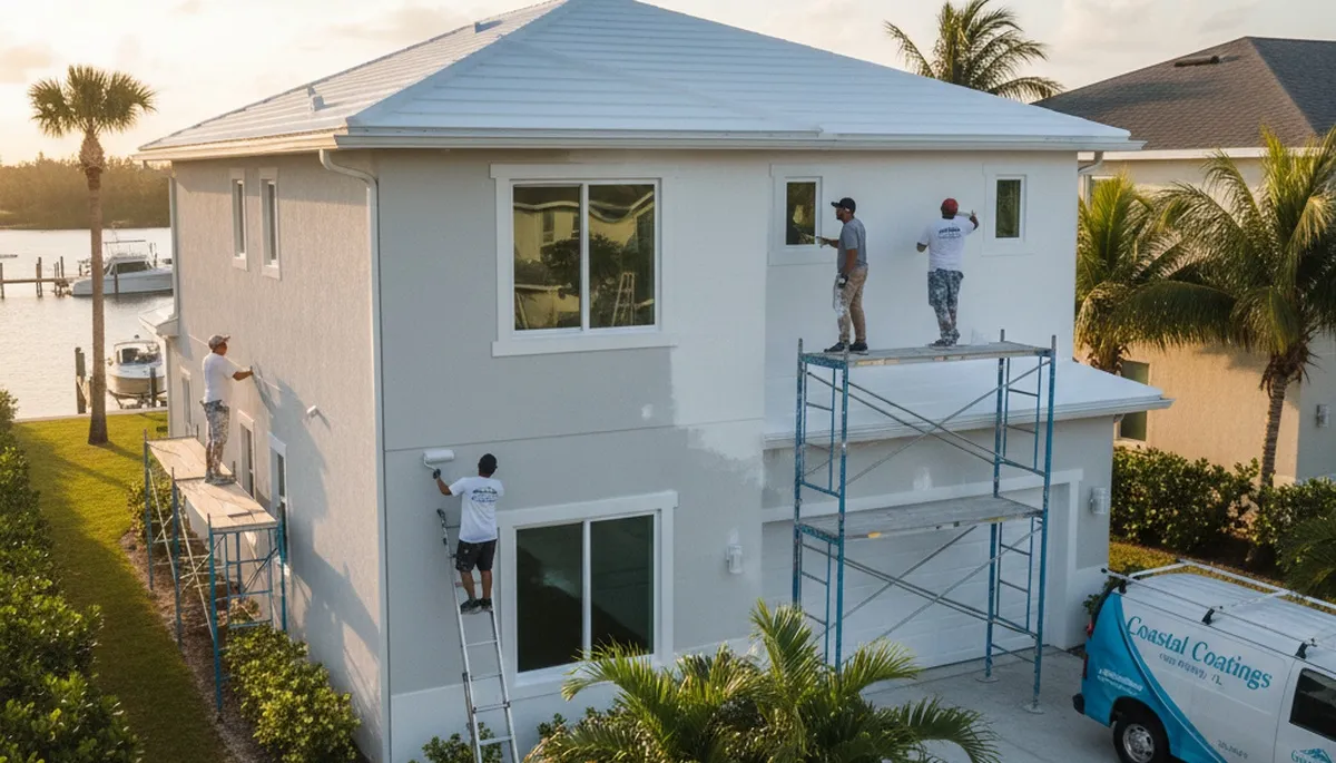 Professional house painting service in Clearwater, FL by PaintingClearwaterFL.com