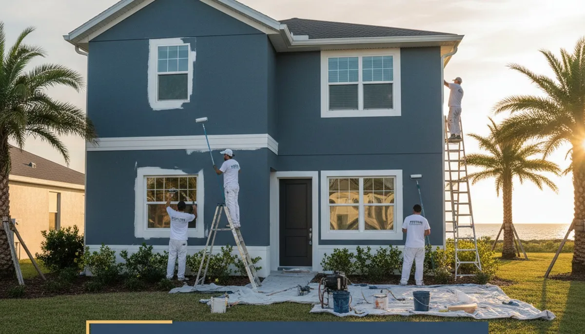 House painters serving Clearwater, FL for interior and exterior residential painting services