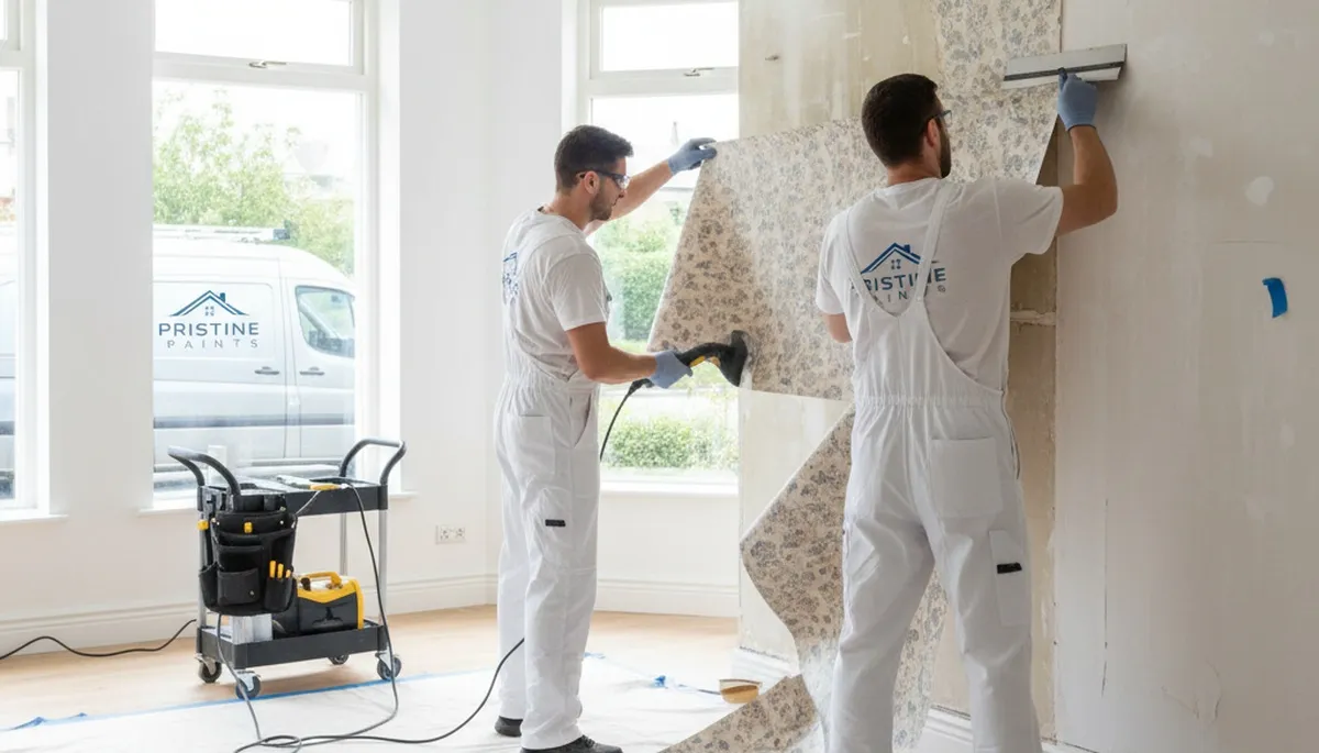 Professional wallpaper removal and wall prep in Clearwater, FL for expert residential painting